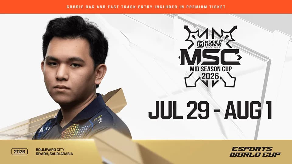 Mobile Legends: Bang Bang MSC at EWC 26 in Riyadh - Image 1