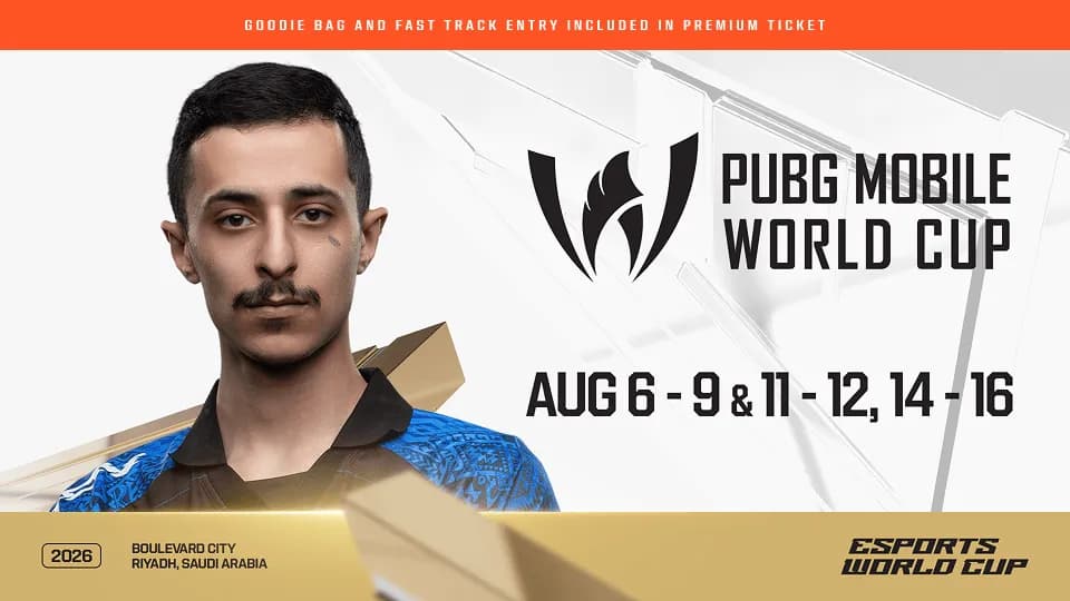 PUBG MOBILE World Cup at EWC 26 in Riyadh - Image 1